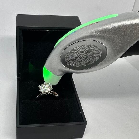 Moissanite Diamond Engagement Ring 5 Ct Wedding 6 Prong GRA Certified 18K Size 6 - Picture 4 of 12